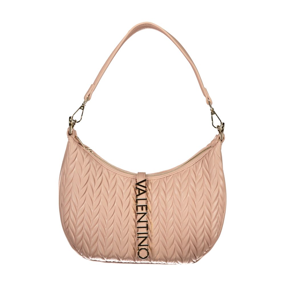 Mario Valentino Rosa Polyurethane Women's Shoulder Bag