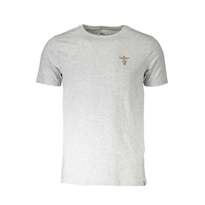 Aeronautica Militare Grigio Cotton Men's T-Shirt