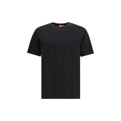 Diesel Black Cotton T-Shirt