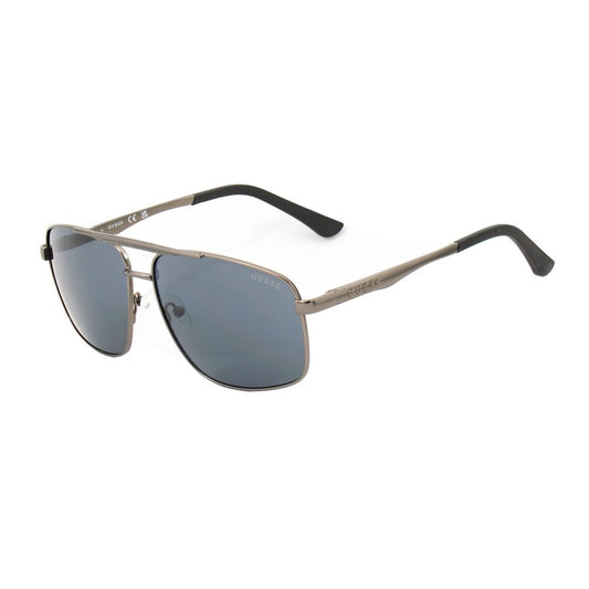 Guess Gray Metal Sunglasses 1728,67434610848,Accessories,Glasses and Sunglasses - Accessories,Gray,Guess,Men,New with tags,Sunglasses - Glasses and Sunglasses - Accessories