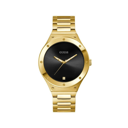 Guess Gold Stainless Steel Dress Watch 1728,67434610848,Accessories,Dress Watches - Watches - Accessories,Gold,Guess,Men,New with tags,Watches - Accessories