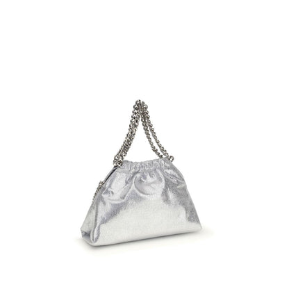 Stella McCartney Silver Polyester Shoulder Bag