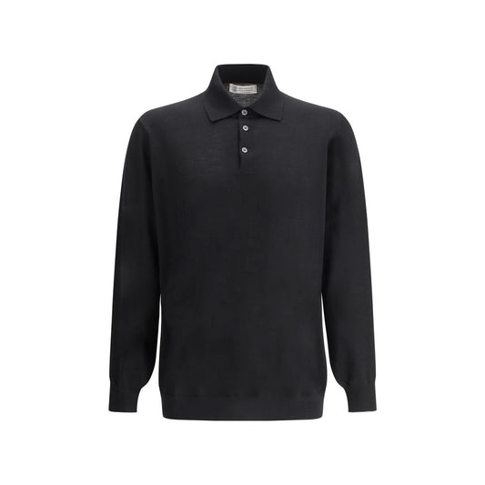 Brunello Cucinelli Black Cashmere Sweatshirt