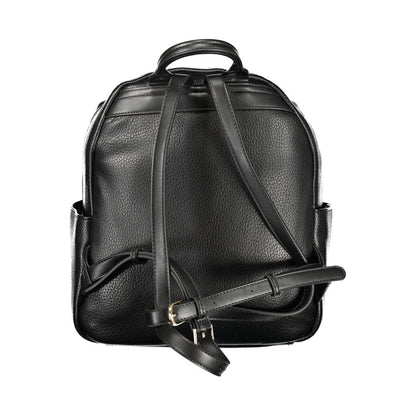 Mario Valentino Nero Polyurethane Women's Backpack