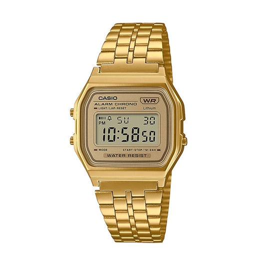 CASIO VINTAGE Mod. ICONIC. GOLD - GOLD A158WETG-9AEF