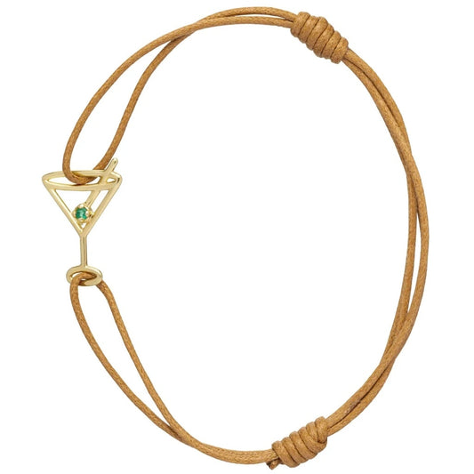 ALIITA BRACCIALI MOD. CBPU3X002IYG09K features a unique design with a gold and brown adjustable bracelet, ideal for fashion lovers.
