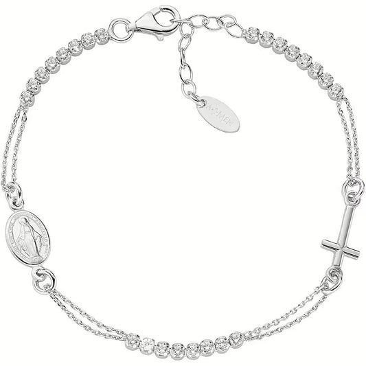 AMEN JEWELRY Mod. BRCRMIBBZ3 DESIGNER FASHION JEWELLERY