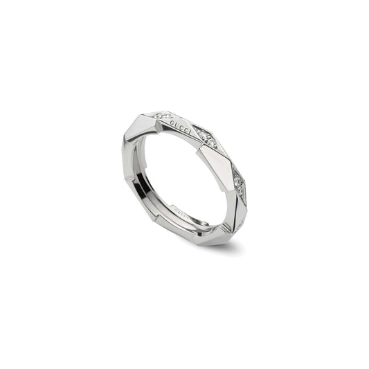Alt Tag: ANELLI GUCCI MOD. YBC789344001 luxury ring with intricate design features.