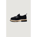 ASH Black Leather Platform
