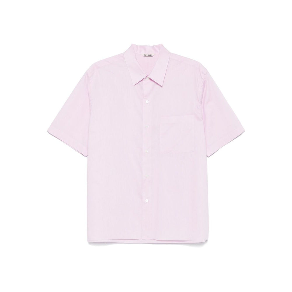 AURALEE Shirts Pink Shirts