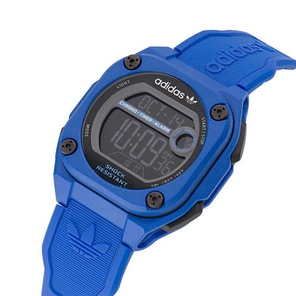 Adidas Blue Synthetic Digital Watch 1728,67434610848,Accessories,Adidas,Blue,Digital Watches - Watches - Accessories,New with tags,Unisex,Watches - Accessories