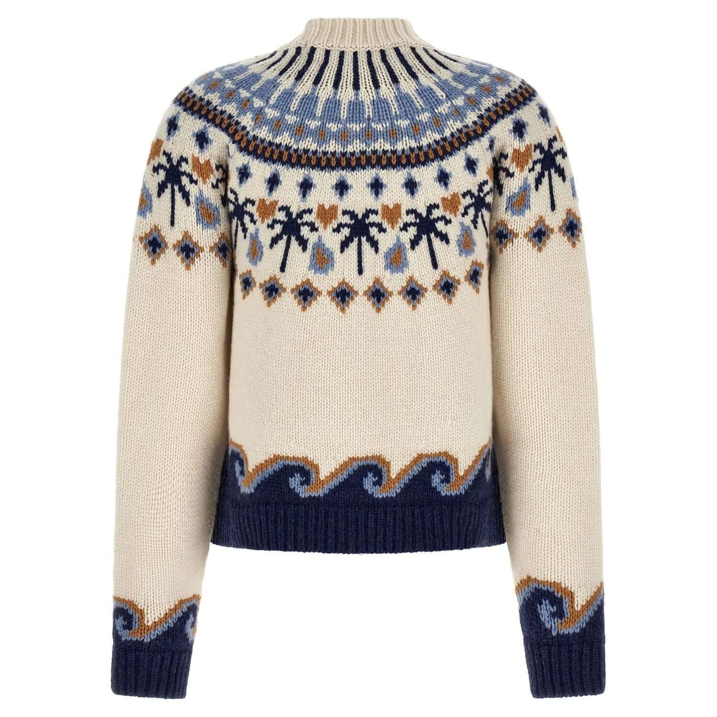Alanui Multicolor Virgin Wool Cardigan