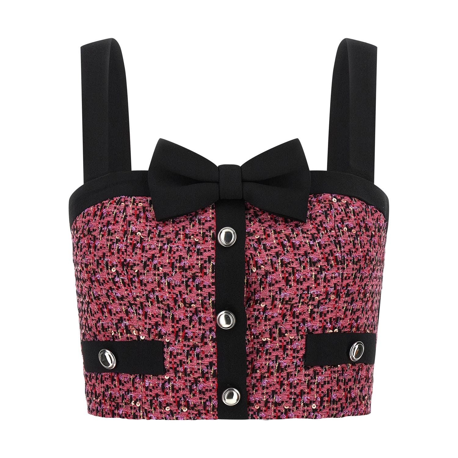 Alessandra Rich Multicolor Polyamide Tank Tops