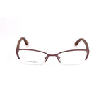 Alexander McQueen Bicolor Metal Frames burgundy and red semi-matte glasses for women, AMQ4183WCV, metal frame, 53/18/135mm.
