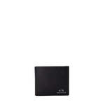 Armani Exchange Black Leather Wallet