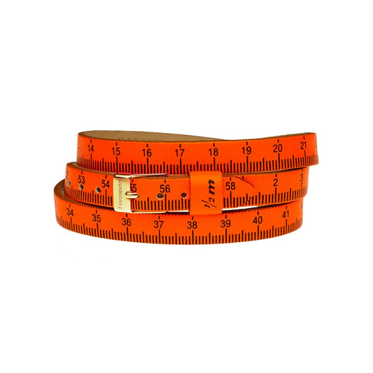 Il MEZZOMETRO Mod. FLUO - Bracciale in pelle/leather bracelet