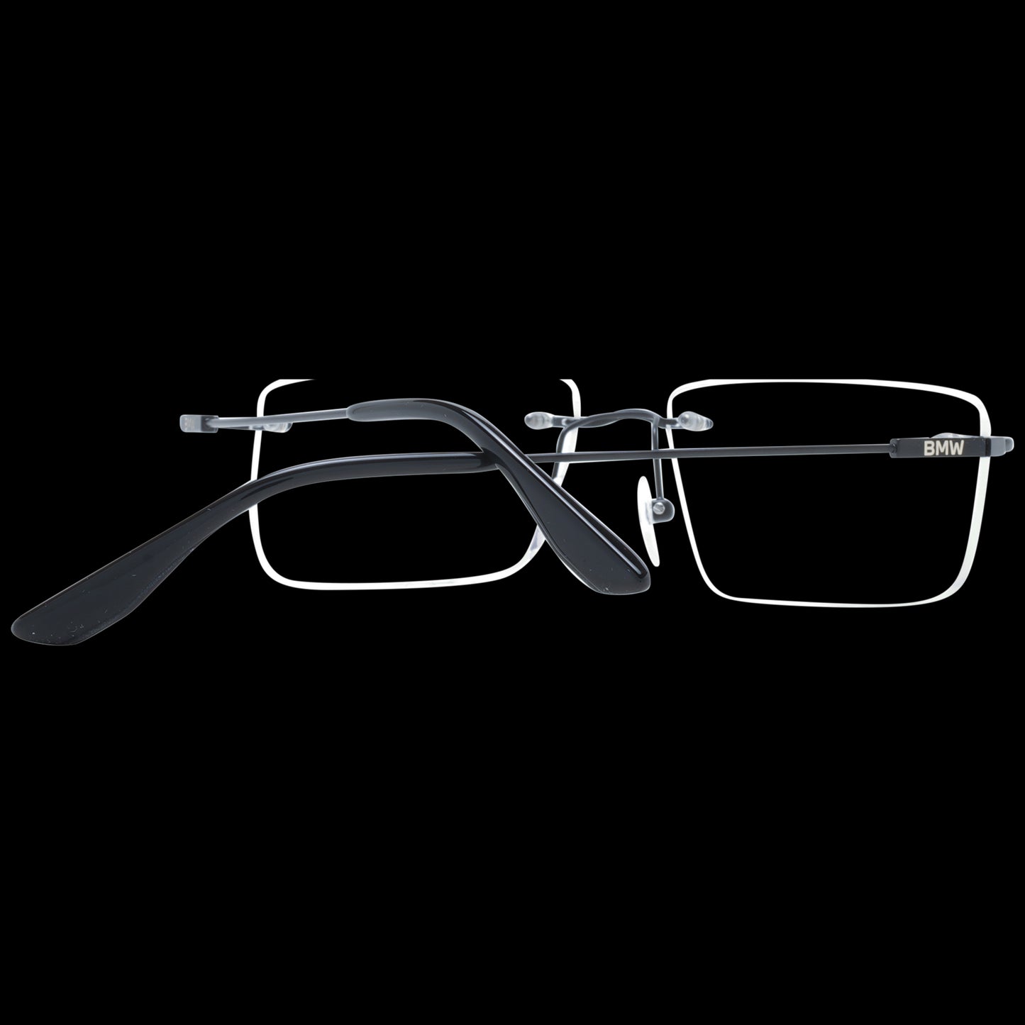 BMW MOD. BW5066-H 56002 gent's glasses with sleek black frame.