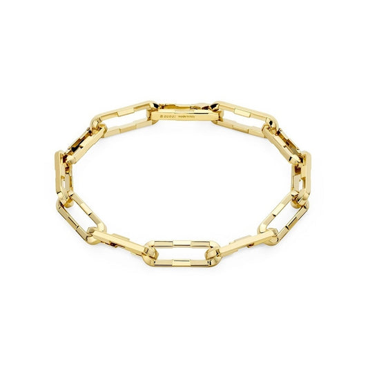 BRACCIALI GUCCI MOD. YBA744753001 gold chain bracelet luxury design