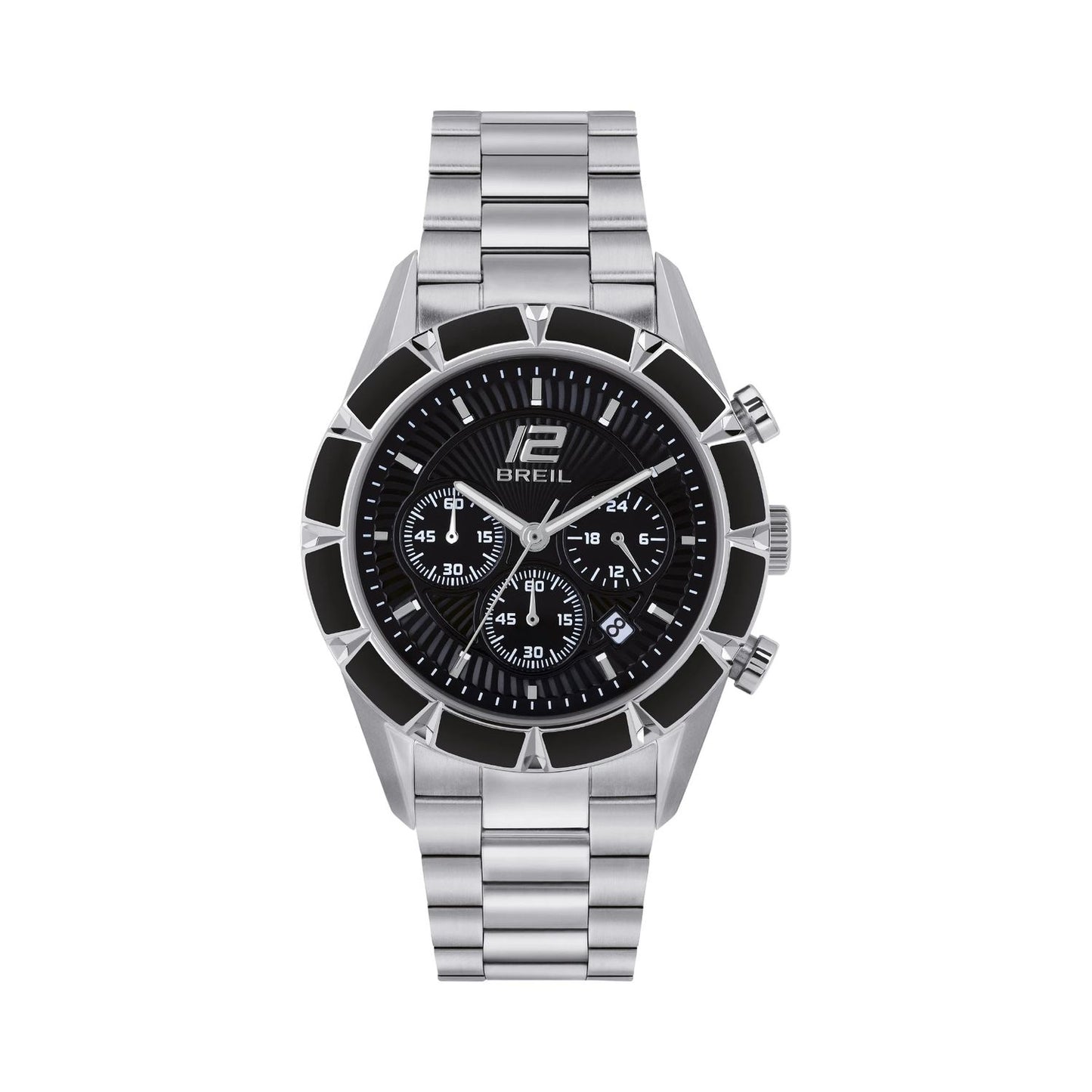 BREIL Mod. TW1980 Gent's watch, quartz movement, 10 ATM water resistance, mineral dial, chronograph, 43mm case, in official packaging.