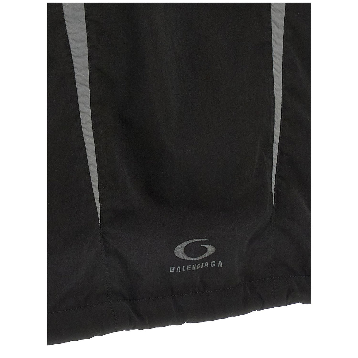 Balenciaga Black Polyester Shell Jacket