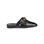 Balenciaga Cozy Cagole leather mules in black Sandals