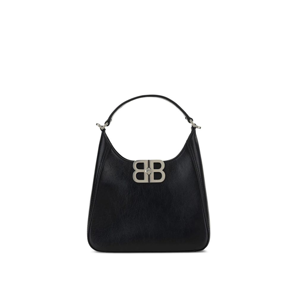 Front view with bag zipped and handles upright.