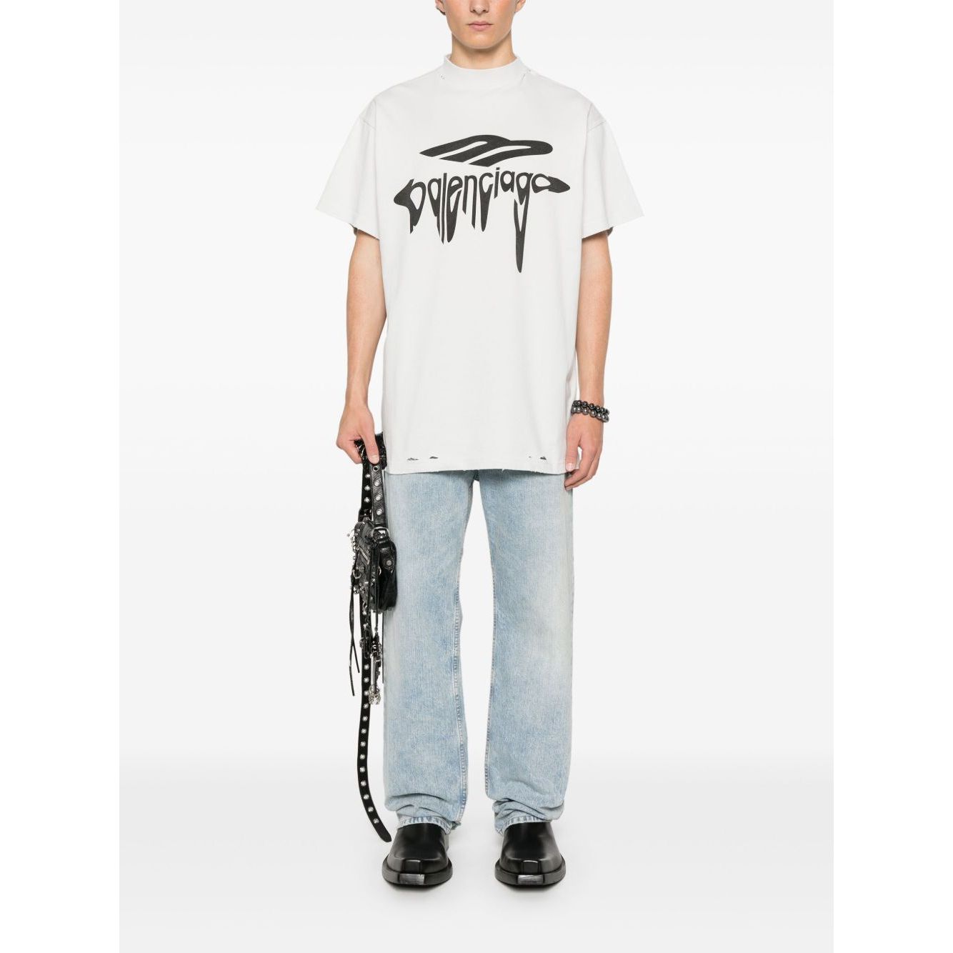 Balenciaga T-shirts and Polos White Topwear