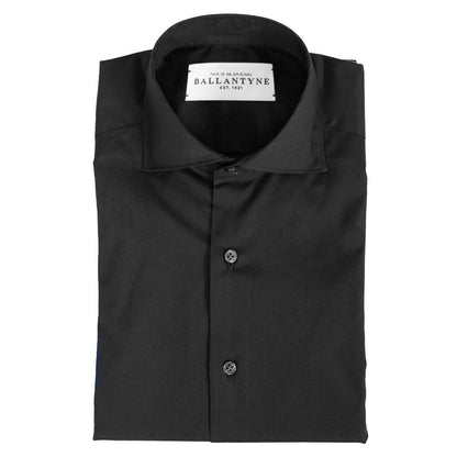 Ballantyne Black Cotton Men's Shirt