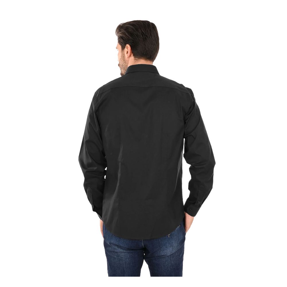 Ballantyne Black Cotton Men's Shirt