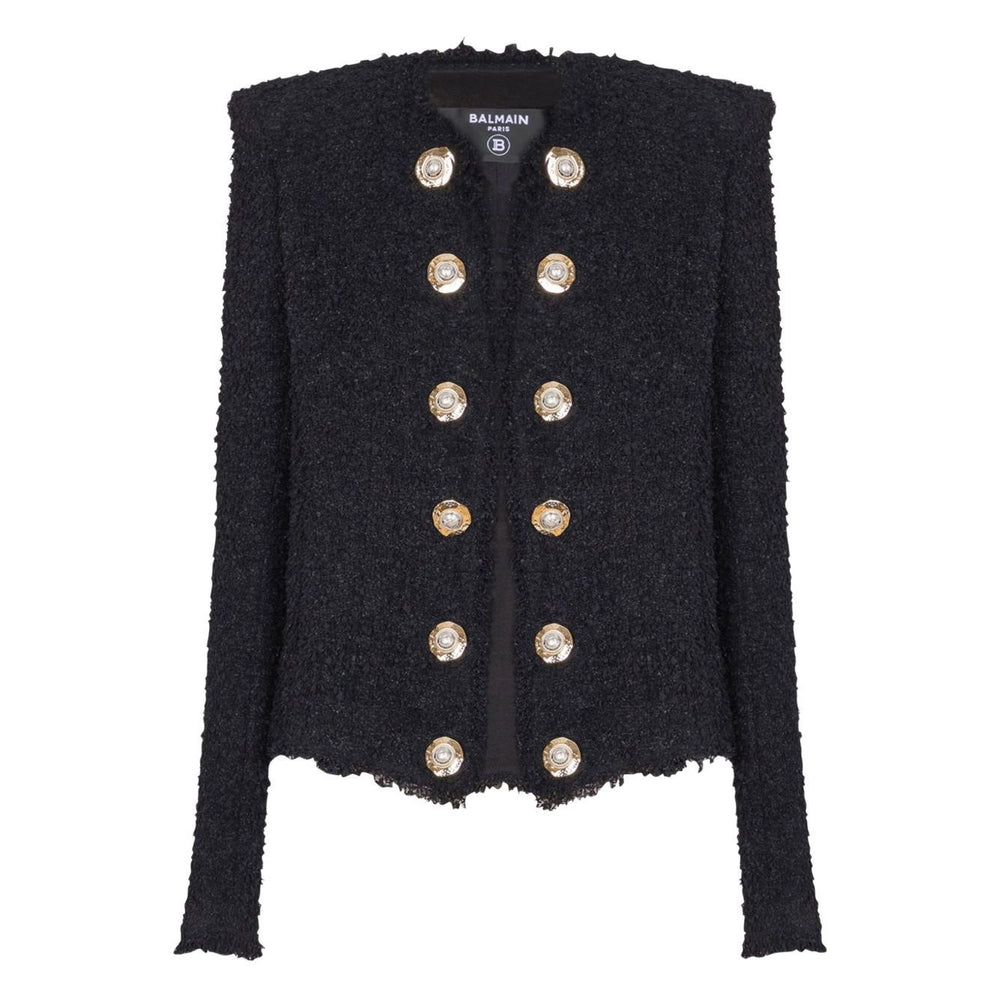 Balmain Edge-to-edge tweed jacket Jackets