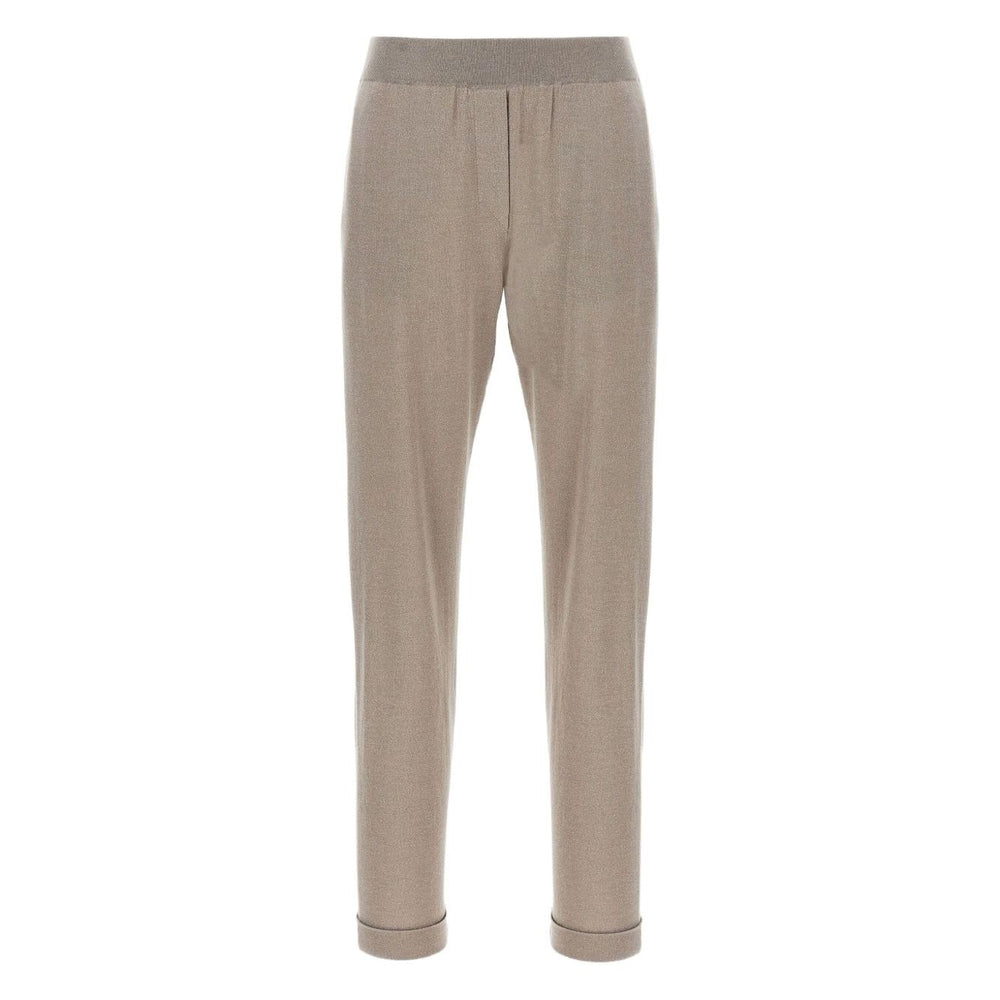 Brunello Cucinelli Lurex-detail trousers Trousers