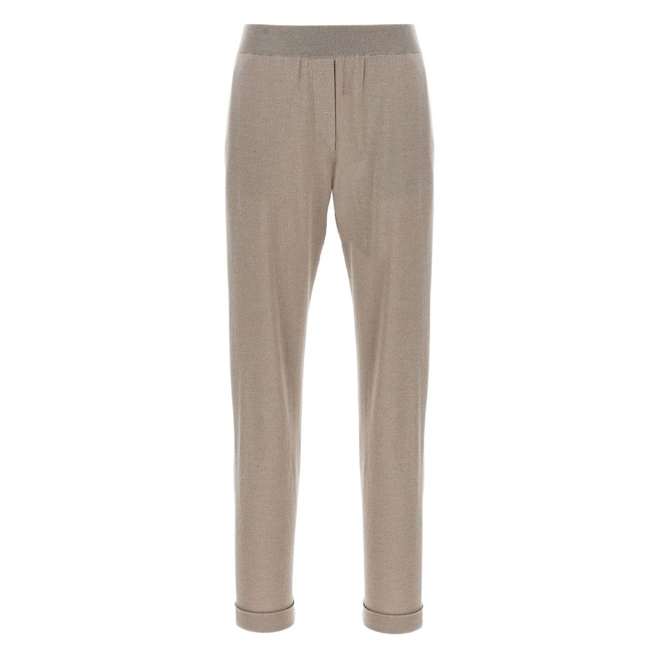 Brunello Cucinelli Lurex-detail trousers Trousers