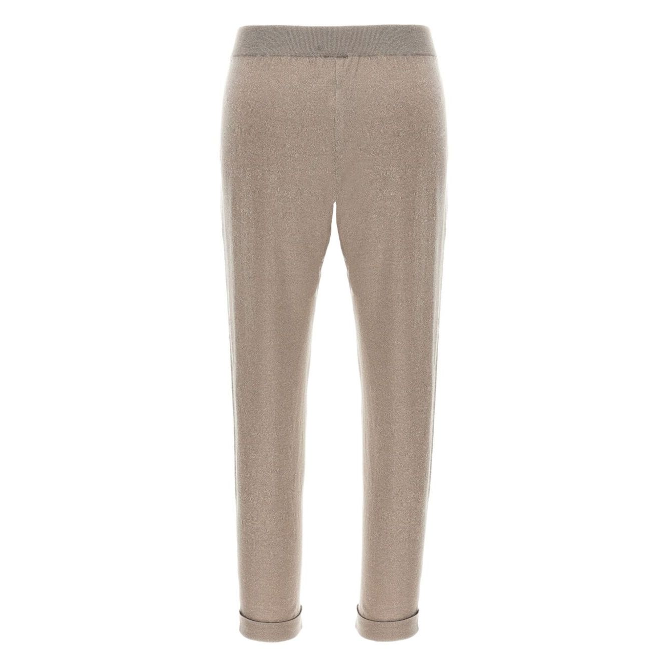 Brunello Cucinelli Lurex-detail trousers Trousers
