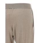 Brunello Cucinelli Lurex-detail trousers Trousers