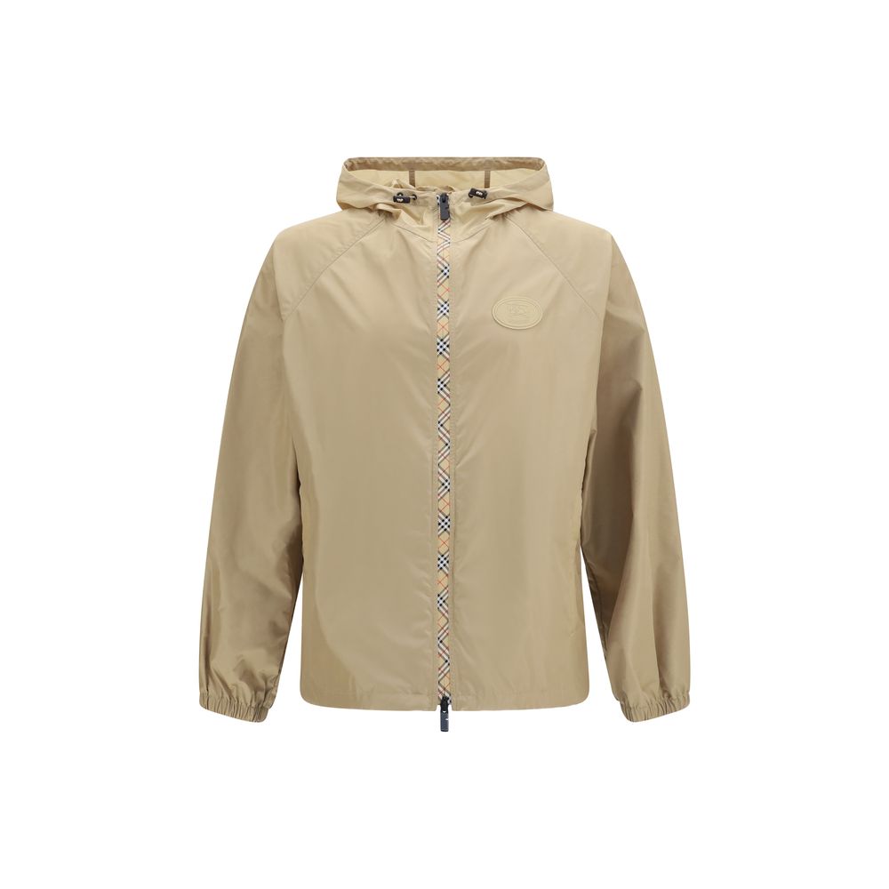 Burberry Beige Nylon Shell Jacket