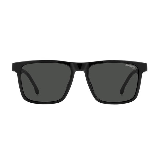 CARRERA MOD. CA8061_CS Gent sunglasses front view, sleek black design.