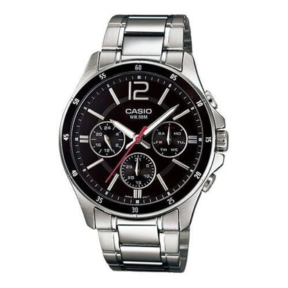 CASIO COLLECTION Mod. MULTIFUNCTION CALENDAR - BLACKCategory - Watches,Gent,Gent Ready stocked Watches,Men,READY STOCKED WATCHES,Watches,Watches - Accessories,Wristwatch