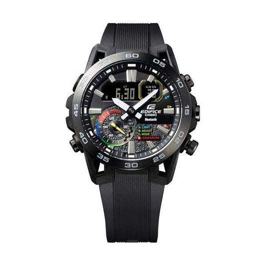CASIO EDIFICE Mod. RACING MULTI COLOR SERIE ECB-40MP-1AEF