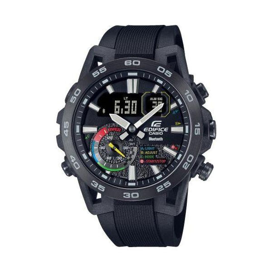 CASIO EDIFICE Mod. RACING MULTI COLOR SERIE ECB-40MP-1AEF