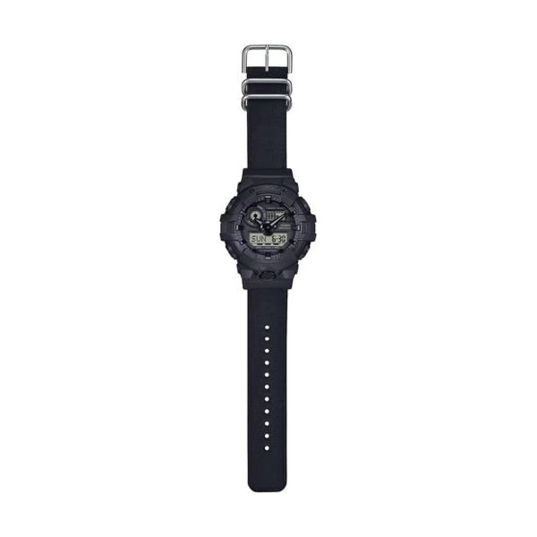 CASIO G-SHOCK Mod. BOLD - BLACK CORDURA ECO FABRIC STRAP SERIE wristwatch with resin case, 20 ATM water resistance, quartz movement.