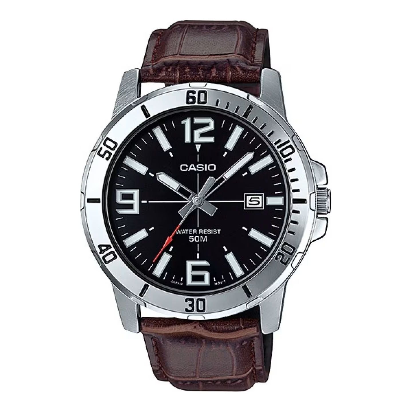 CASIO SPORT COLLECTION Mod. DIVER 50M LEATHER - BROWN