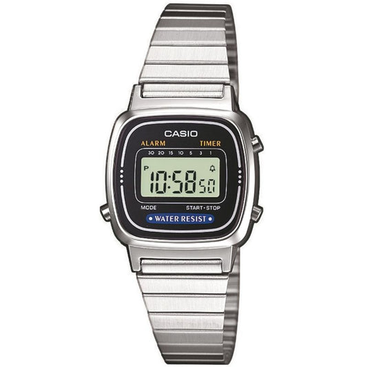 CASIO VINTAGE Mod. ICONIC MINI STEEL - BLACK Lady,Lady Ready Stocked Watches,READY STOCKED WATCHES,Watches,Watches - Accessories,Women,Wristwatch