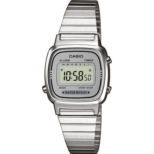 CASIO VINTAGE Mod. ICONIC MINI STEEL GREY Lady,Lady Ready Stocked Watches,READY STOCKED WATCHES,Watches,Watches - Accessories,Women,Wristwatch