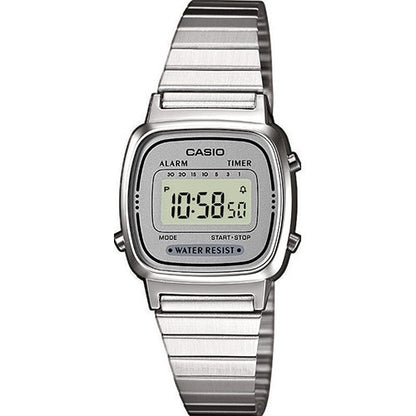 CASIO VINTAGE Mod. ICONIC MINI STEEL - LIGHT GREY Gent Ready stocked Watches,Lady Ready Stocked Watches,Men,READY STOCKED WATCHES,Unisex,Watches,Watches - Accessories,Women,Wristwatch