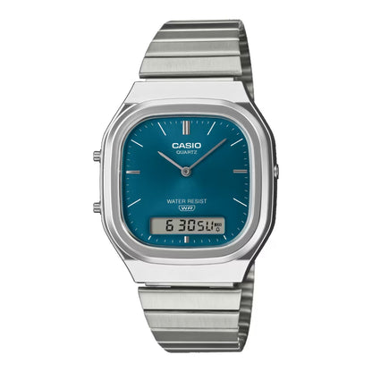 CASIO VINTAGE Mod. SQUARE LADY - TEAL WATCHES