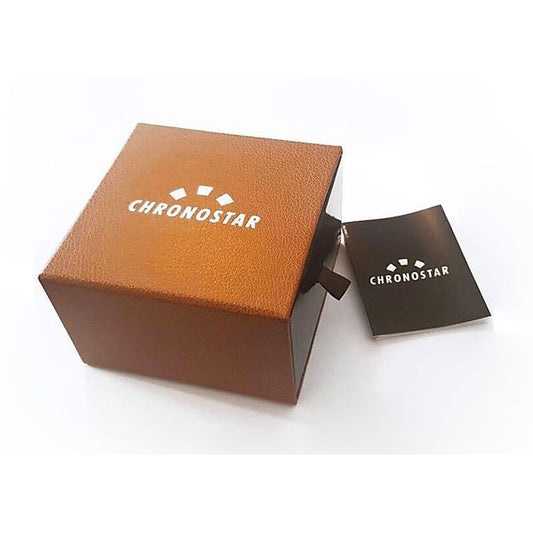 CHRONOSTAR MOD. R3751115001 luxury wristwatch packaging box with brand logo
