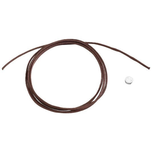 CORDINI E SIGILLI DODO MOD. DDA6005CORDS0MOAG in brown leather with sealing component.