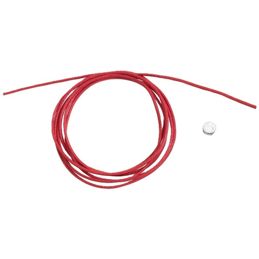 CORDINI E SIGILLI DODO MOD. DDA6005CORDS0ROAG red cord with silver seal accessory