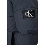 Calvin Klein Jeans Blue Polyamide Jackets & Coat