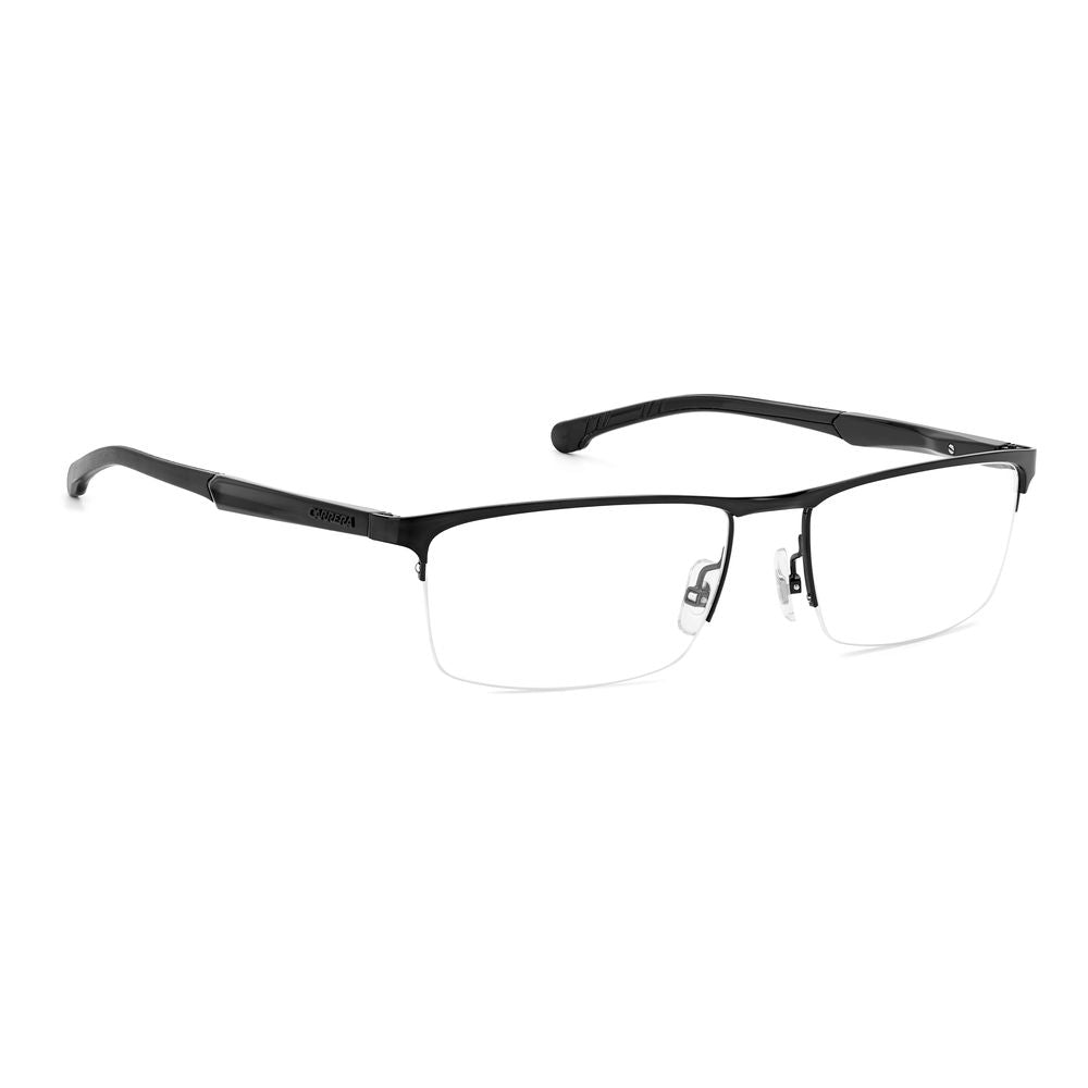 Carrera Ducati Black Metal Frames eyeglasses with a sleek design and dimensions 55/18/145 mm, featuring a durable metal construction.